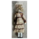 Pretty Vintage Partial Porcelain Doll