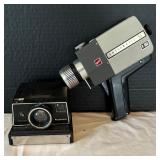 Vintage Gaf Anscomatic ST 87 Camera and Keystone Wizard XF 1000 Camera