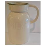 Eclectic Pitcher Grouping, including Hazel Atlas