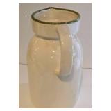 Eclectic Pitcher Grouping, including Hazel Atlas