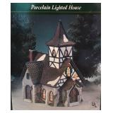 Pair of Dickens Keepsake Lighted Holiday Houses