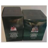 Pair of Dickens Keepsake Lighted Holiday Houses