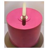 Hot Pink Vintage Disk-Go-Case with Multiple 45