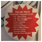 New Wreath Making Kit + Vine Chain Garland & Pine Cone Variety