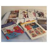 Variety of Vintage Sewing Patterns