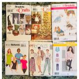 Variety of Vintage Sewing Patterns