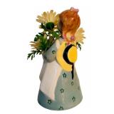 Vintage Fun! Vintage Floral Design Tray and Figurines