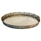 Vintage Fun! Vintage Floral Design Tray and Figurines