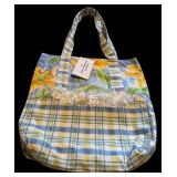 Cloth Floral Design Tote Bags
