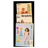 Variety of Vintage Patterns including Vintage Cabbage Patch Patterns, Costumes and More