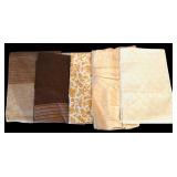 Five Large Fabric Remnants