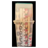 Variety of Christmas Wrapping Paper with Storage Container