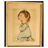 Vintage Prints by Charlot Byi - A Child