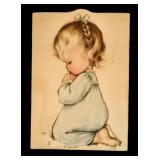 Vintage Prints by Charlot Byi - A Child