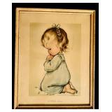 Vintage Prints by Charlot Byi - A Child