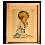 Vintage Prints by Charlot Byi - A Child