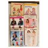 Assorted Vintage Sewing Patterns including Patterns for Dog Clothing