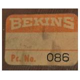 Vintage Bekins Shadow-Box Frame