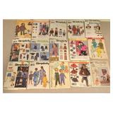 15 Simplicity Patterns, Some Vintage