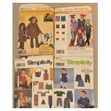 15 Simplicity Patterns, Some Vintage