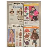 15 Simplicity Patterns, Some Vintage