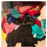 Large Bin of Varied Fabric Remnants