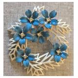 Rare 1958 Crown Trifari Jewelry Set / Vintage Crown Trifari Flowering Fern Set