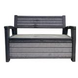 Keter Outdoor Grey Storage Bench