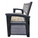 Keter Outdoor Grey Storage Bench