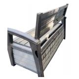 Keter Outdoor Grey Storage Bench