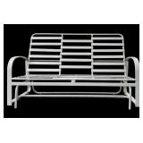 Outdoor Three Seat Metal Glider