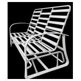 Outdoor Three Seat Metal Glider