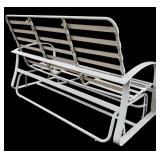 Outdoor Three Seat Metal Glider