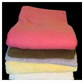 Fabric including Two Fleece and Three Thick Terrycloth Cotton / Some Yardage