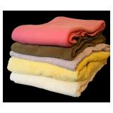 Fabric including Two Fleece and Three Thick Terrycloth Cotton / Some Yardage