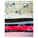 Silky Pretty Fabric Yardage Perfect for Scarves and More!