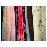 Silky Pretty Fabric Yardage Perfect for Scarves and More!