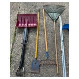Selection of Long Handled Tools