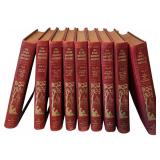 Vintage The Home University Bookshelf 9 Volumes
