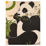 Vintage Turner Design Panda Bear Mirror 1970s