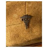 Vintage WWI Officers Visors Cap with Medical Pin