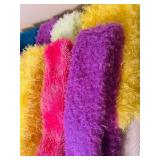 New Handmade Vibrant Soft Infinity Scarves