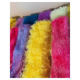 New Handmade Vibrant Soft Infinity Scarves