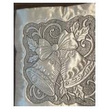 New Gorgeous Handmade Satin Decorative Accent / Throw Pillow