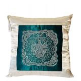 New Gorgeous Handmade Satin Decorative Accent / Throw Pillow