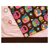 New, Absolutely Adorable Handmade Quilt with Butterfly and Whimsical Backing