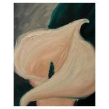 Original Canvas Floral Art by Mary