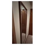 Gorgeous Vintage Etched Glass Full Length Wall Mirror