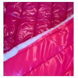Very Large Stunning Hot Pink Coat Material Fused  / Sewn with Filler Ready For Your Ideas