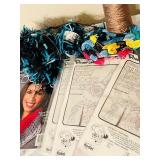 Crafters Delight! Embroidery Threads, Permanent Press Quilt Blocks For Embroidery Painting - 18" Squares and More!